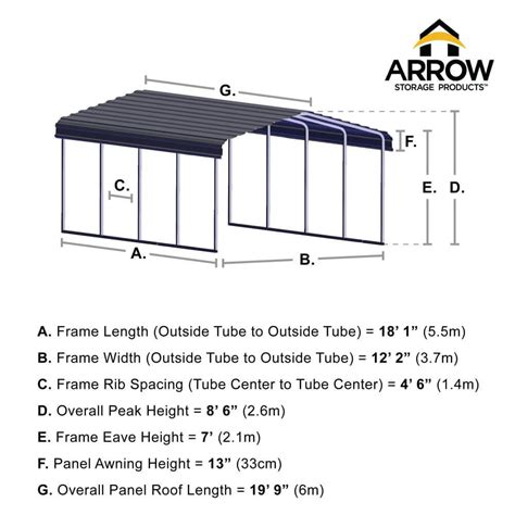 Arrow Carports - Steel Carport Kits - 20x20, 20x24, 20x29 – www ...