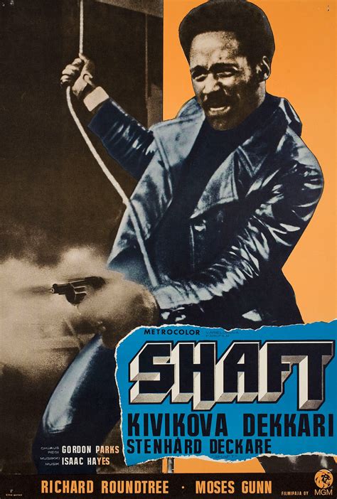 Shaft Original 1971 Finnish A2 Movie Poster - Posteritati Movie Poster Gallery