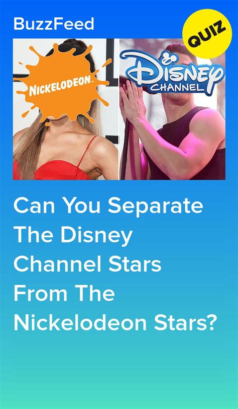 Can you separate the disney channel stars from the nickelodeon stars ...