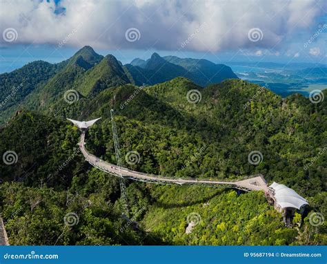 Malaysia Mountains and Langkawi Skybrige Stock Photo - Image of museum, architecture: 95687194