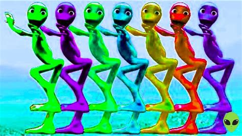 Funny alien dance | Alien dance | Colorful alien | Dame tu cosita ...