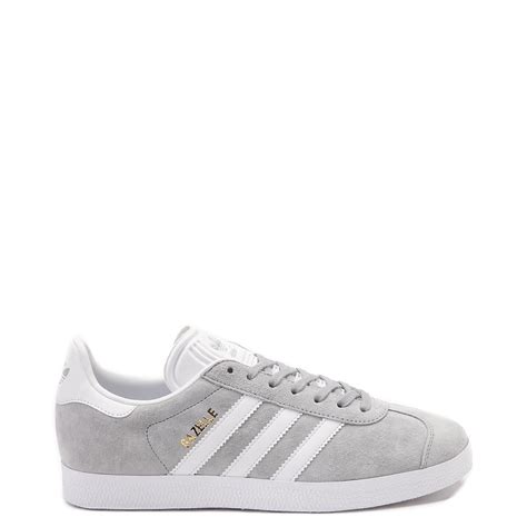 Womens adidas Gazelle Athletic Shoe - Gray | Journeys