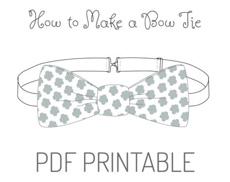 21+ Brilliant Photo of Bow Tie Sewing Pattern - figswoodfiredbistro.com