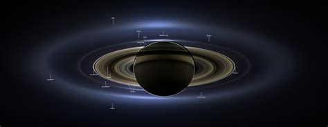 Cassini spacecraft provides new view of Saturn and Earth | Science Wire ...