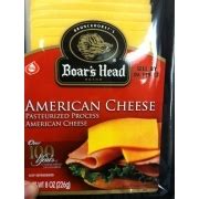 Boar's Head American Cheese: Calories, Nutrition Analysis & More ...