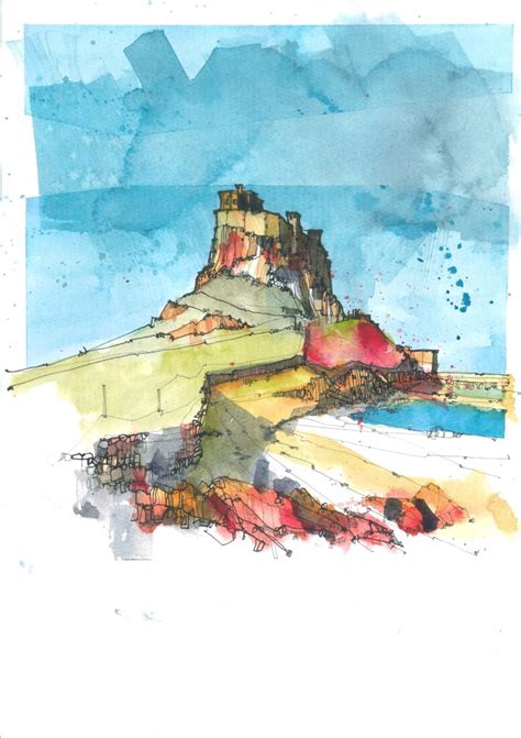 Lindisfarne Castle – Society of Architectural Illustrators