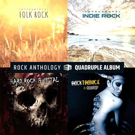 Royalty free rock music - QUADRUPLE ALBUM | License & download now