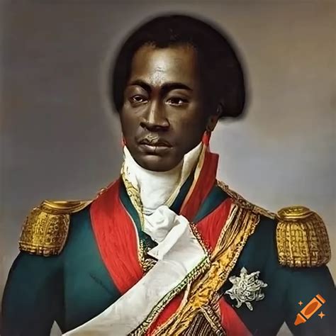 Portrait of toussaint louverture on Craiyon