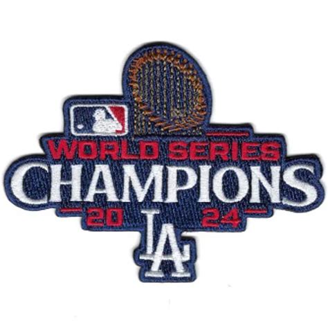 Los Angeles Dodgers 2024 World Series Champions Patch | Official MLB®