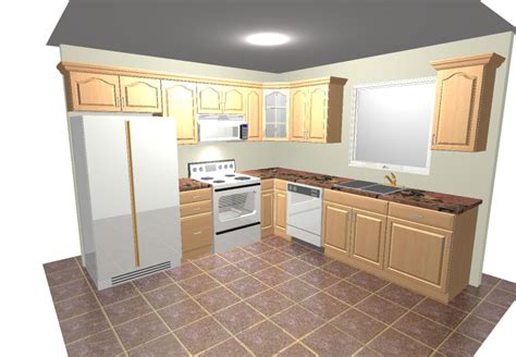 10X10 Kitchen Layout