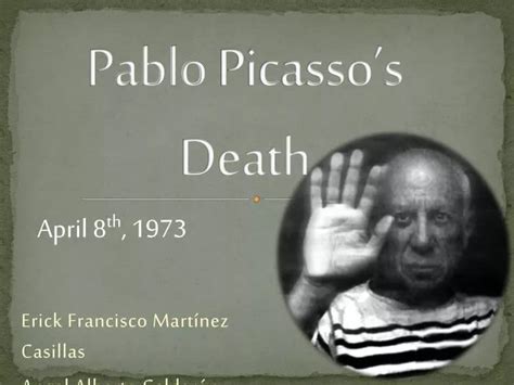 PPT - Pablo Picasso’s Death PowerPoint Presentation - ID:5592623