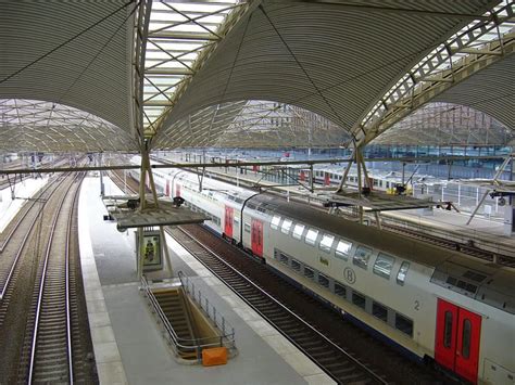 Leuven train station, view on platforms, Belgium European Tour, European Countries, Western ...