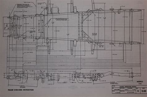 Chevy and GMC Advance Design frame measurements | Chevy pickup trucks, Chevy 3100, Classic chevy ...