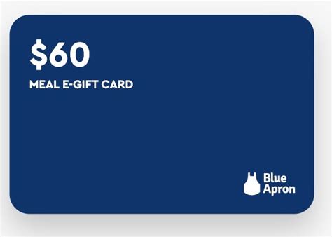 Blue Apron + Gift Card