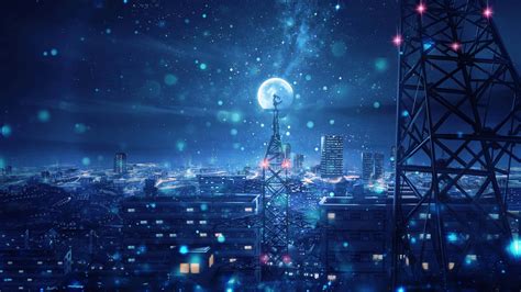 Anime Landscape Night