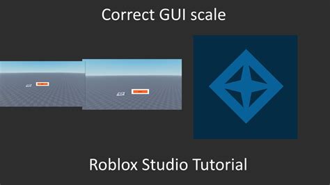 Correct GUI Scale | Roblox Studio Tutorial - YouTube