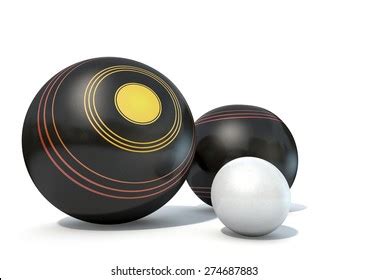 Two Wooden Lawn Bowling Balls Surrounding Stock Illustration 274687862 | Shutterstock