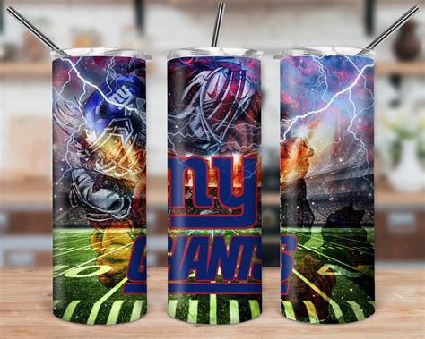 New York Giants Tumbler NFL Logo Team Tumbler The Giants | Etsy