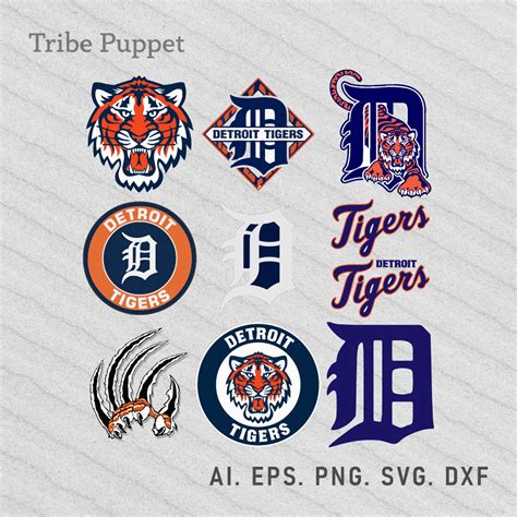 Detroit Tigers Logo Svg - MasterBundles