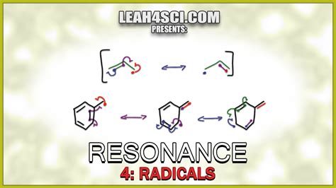 Drawing Radical Resonance for Allylic and Benzylic Radicals Tutorial Video