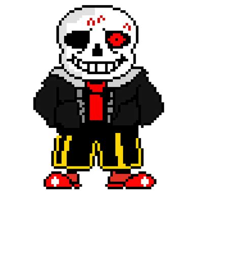 Sans Sprite UnderFell (GENOCIDE) | Pixel Art Maker