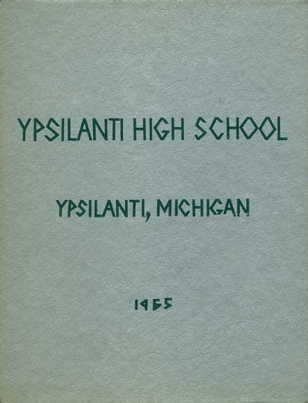 1965 Ypsilanti High School Yearbook Online, Ypsilanti MI - Classmates