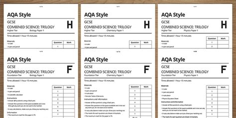 Aqa Gcse Biology Paper 1 2019 Mark Scheme - papers-exam