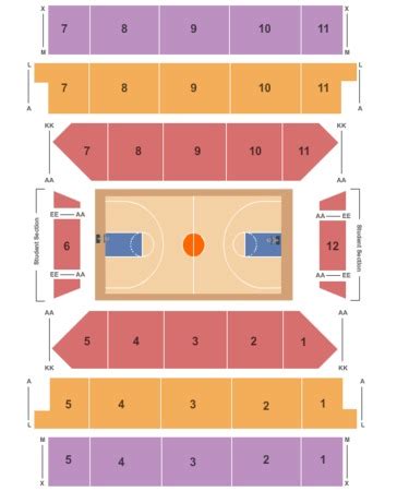 Carnesecca Arena Tickets in Jamaica New York, Carnesecca Arena Seating ...