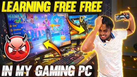 Indian Ruok ff Playing First Time On pc Funny Gameplay On Bluestacks5 😂 ...