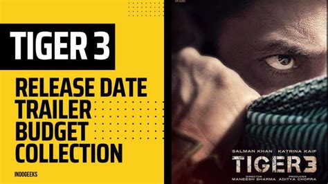 Tiger 3, Release Date, Trailer, StarCast, Budget - indoGeeks