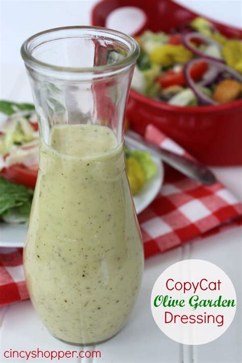 CopyCat Olive Garden Salad Dressing Recipe - CincyShopper