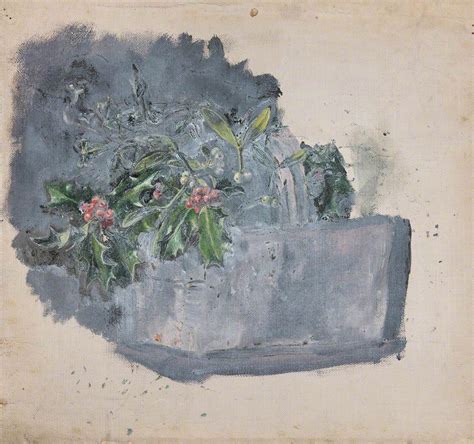 Study of Holly and Mistletoe | Art UK