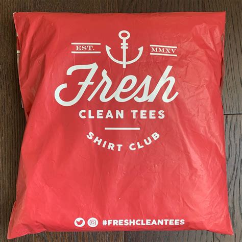 Fresh Clean Tees Shirt Club Review - March 2020 - Subscription Box Ramblings