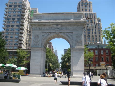 The Washington Square Park Arch | Washington square park, Washington square, George washington ...