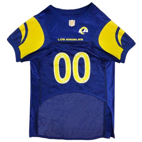 NFL LOS ANGELES RAMS MESH JERSEY FOR DOGS AND CATS, Large - Kroger