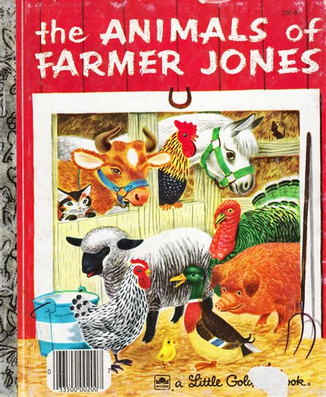 Vintage Kids' Books My Kid Loves: Great Monday Give: The Animals of Farmer Jones