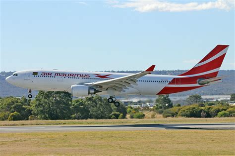 Perth Airport Spotter's Blog: Air Mauritius 'New flight numbered flights from today'