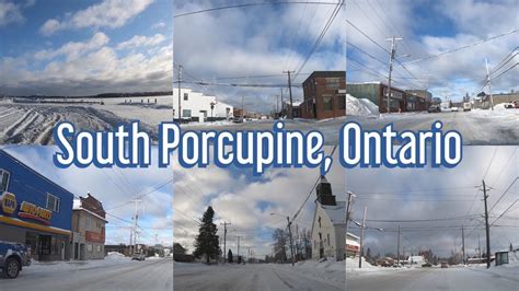 Driving Through South Porcupine, Ontario - YouTube