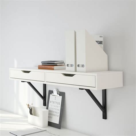 Drawer Shelves, Wall Shelves, White Shelves, Drawer Unit, Tv Wall, Storage Shelves, Small Space ...