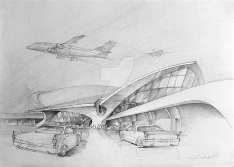 TWA flight center NY by PiotrSklodowski on DeviantArt