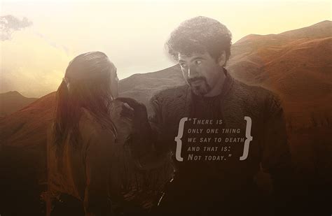 Arya Stark & Syrio Forel - Game of Thrones Fan Art (32499255) - Fanpop