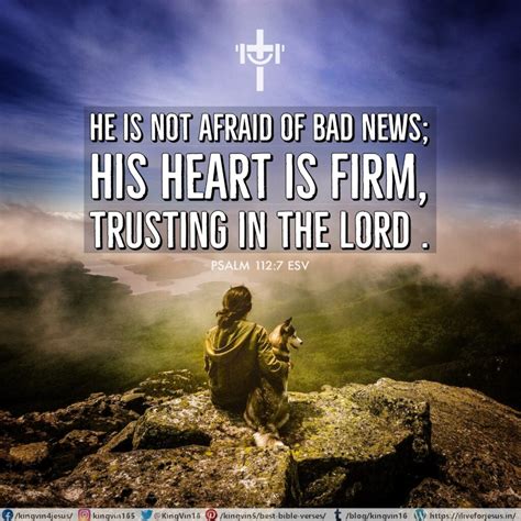 Not Afraid of Bad News - I Live For JESUS