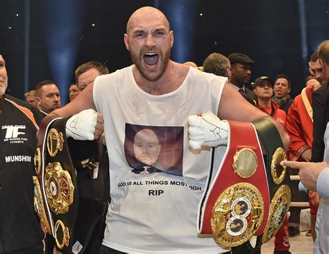 Tyson Fury vacates heavyweight belts, loses boxing license | The ...