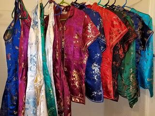 A Shining of Chinese Satin Shirts, Jackets & Halter Dresse… | Flickr