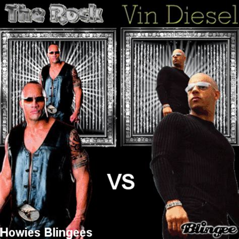 The Rock vs Vin Diesel (Who will win?) Picture #123572908 | Blingee.com