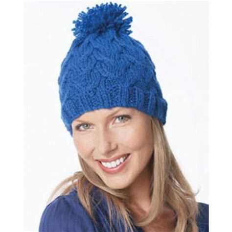 Chunky Cable Hat Knitting Pattern | FaveCrafts.com