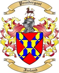 Prendergast Family Crest from Ireland by The Tree Maker