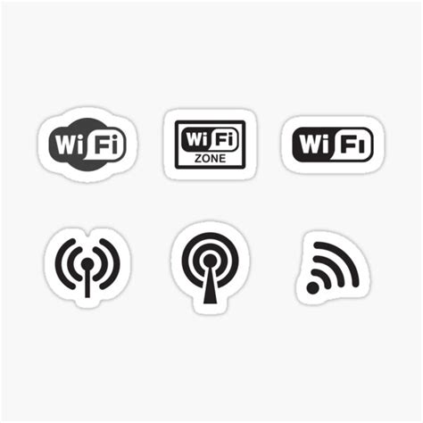 "Wifi Zone" Sticker for Sale by Malgharbawi | Redbubble