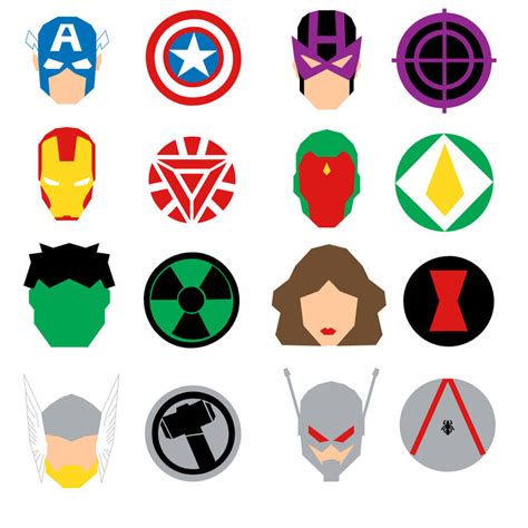 The Avengers Icons by mattmagargee on DeviantArt