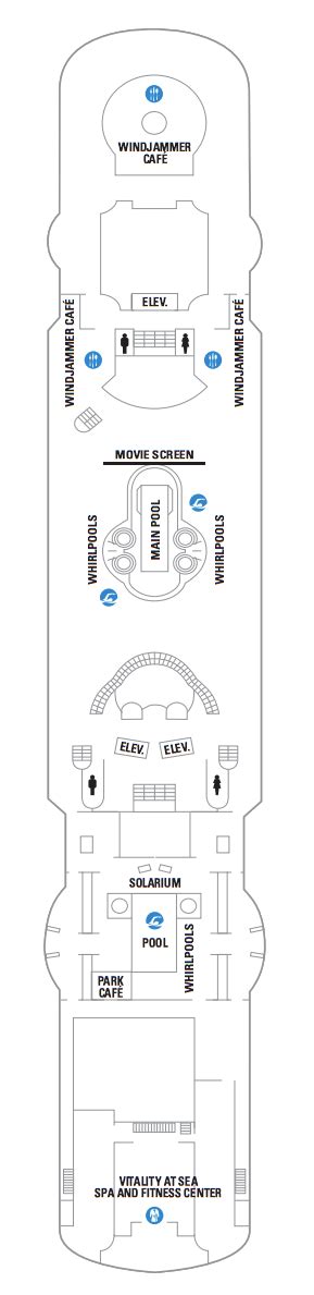 Vision of the Seas Deck Plans